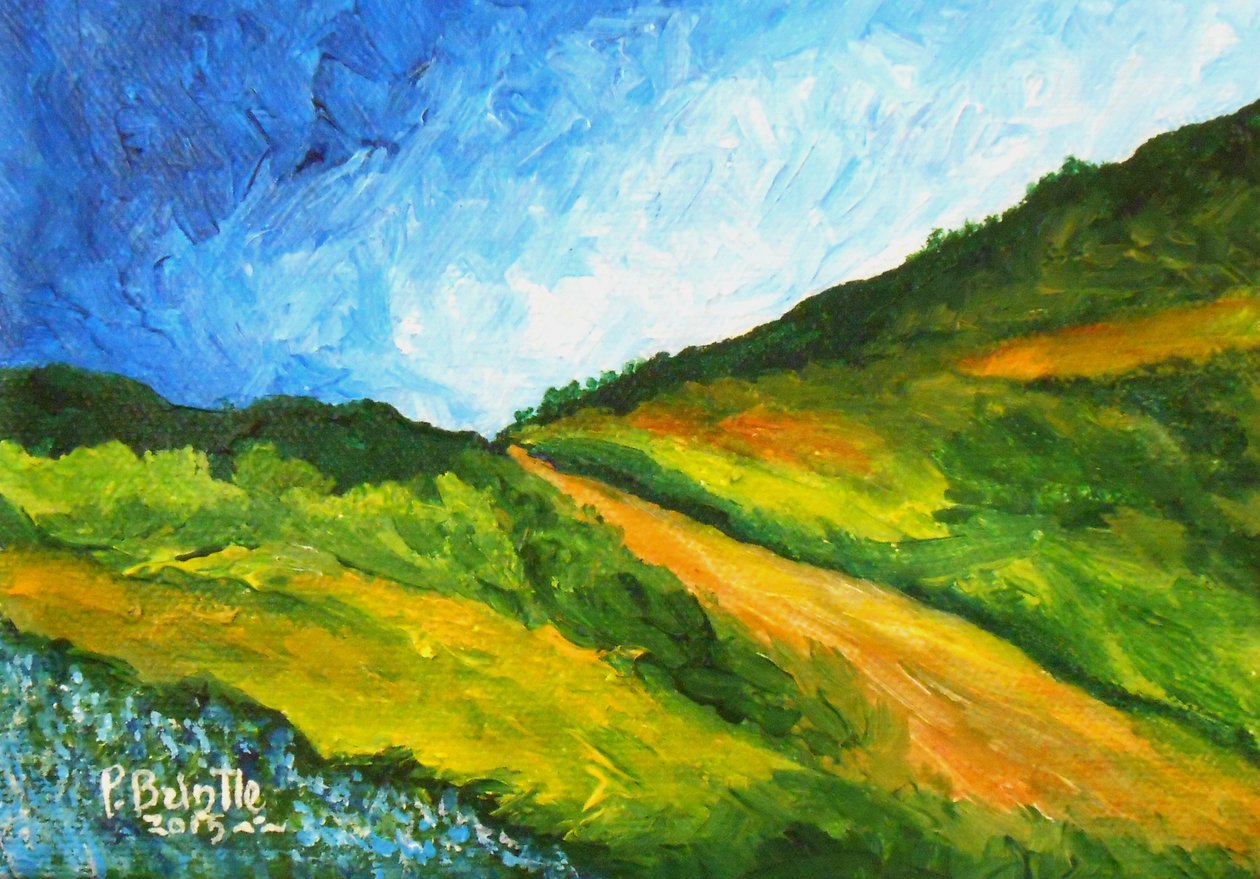 Vers Marmelade, 2015 (akril, vászon) alkotó: Patricia Brintle