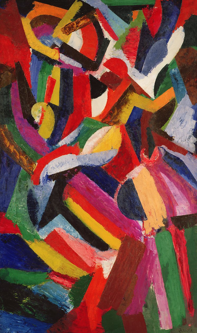 Összeállítás III, 1916 alkotó: Patrick Henry Bruce