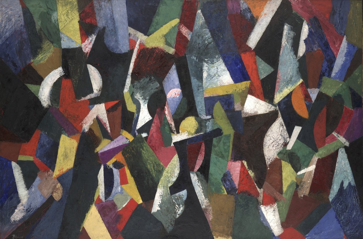 Összeállítás IV, 1916 alkotó: Patrick Henry Bruce