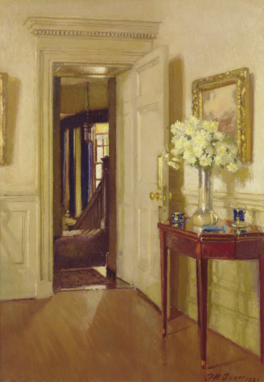 Belső, Gribdae, 1921 alkotó: Patrick William Adam