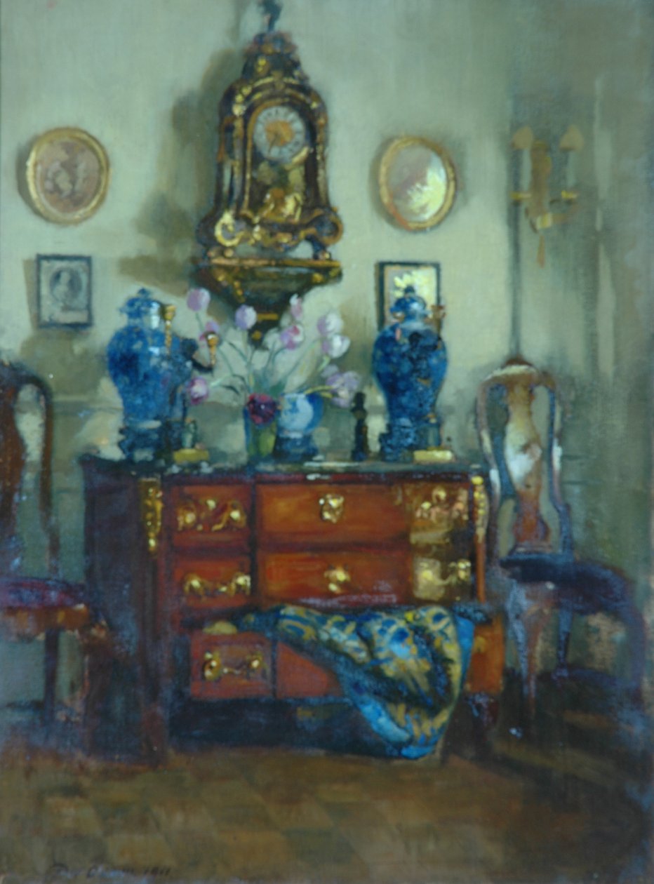 Kék és arany, 1911 alkotó: Patrick William Adams