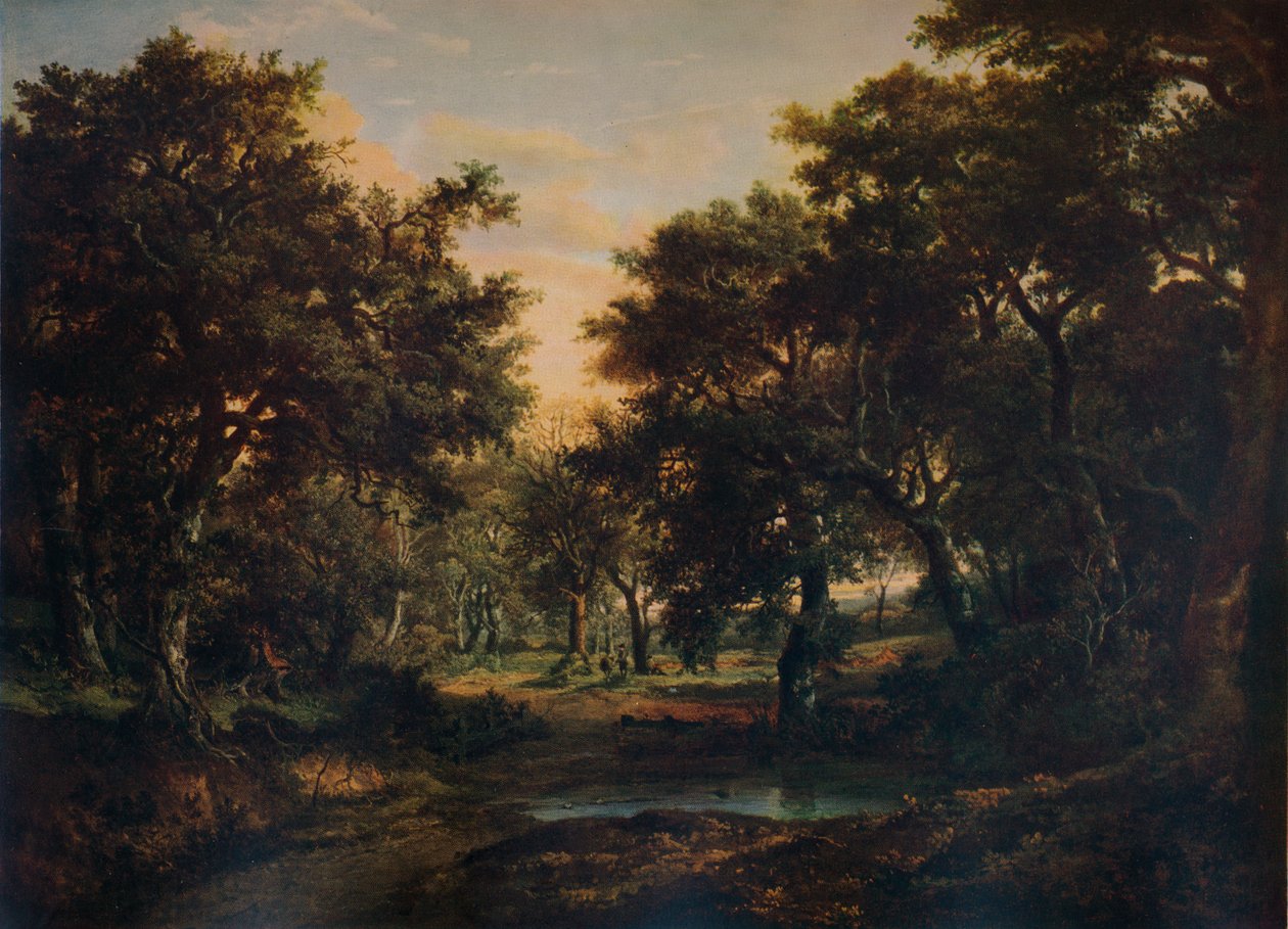 Az erdő széle, 1824 alkotó: Patrick Nasmyth
