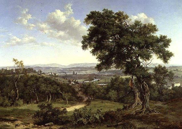 Kilátás Bristolra alkotó: Patrick Nasmyth
