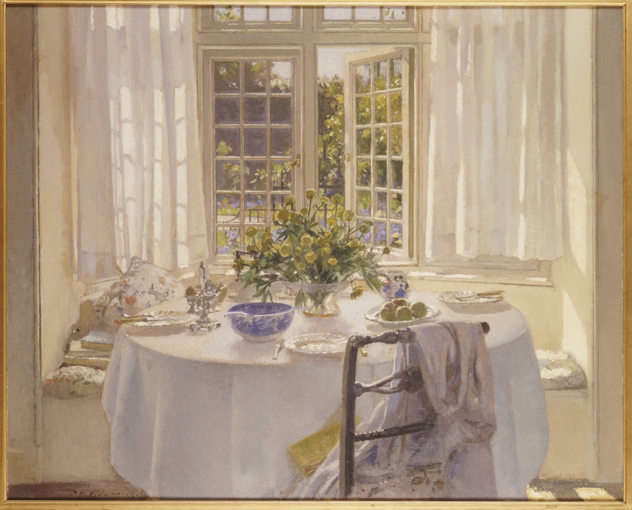 Reggeli szoba, 1916 alkotó: Patrick William Adam
