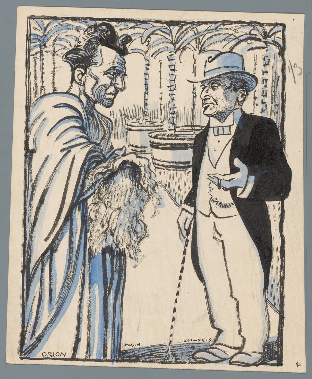 Musch és Builder alkotó: Patricq Kroon (signed by artist)