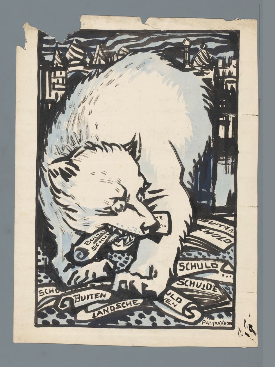 Orosz sör alkotó: Patricq Kroon (signed by artist)