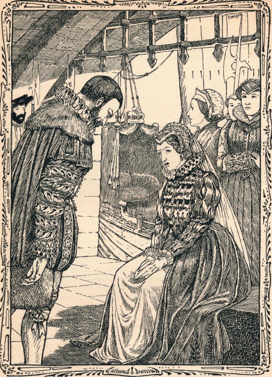 Erzsébet a Betyárok kapujában, 1902 alkotó: Patten Wilson