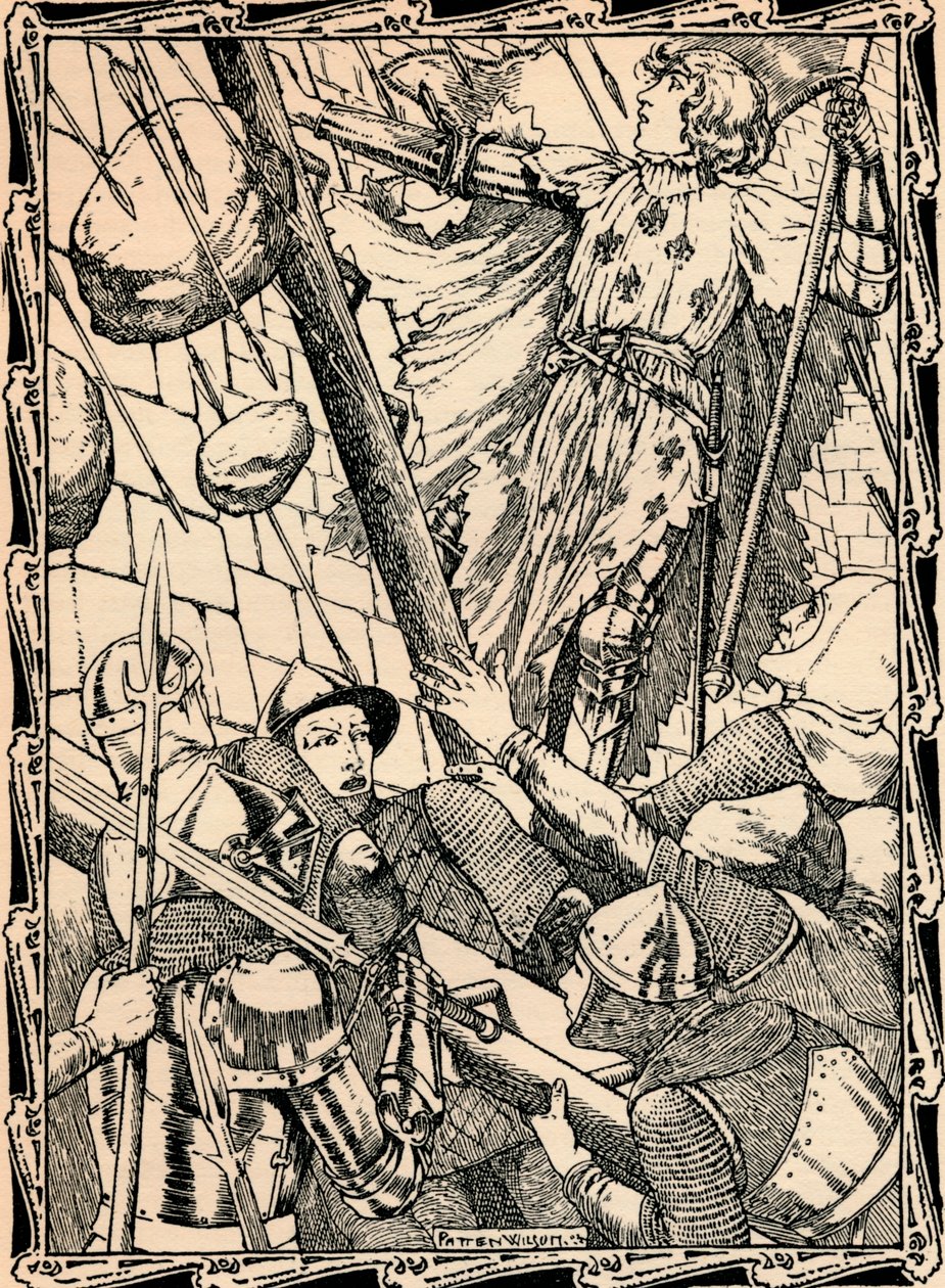 Jeanne of Arc, 1902 alkotó: Patten Wilson