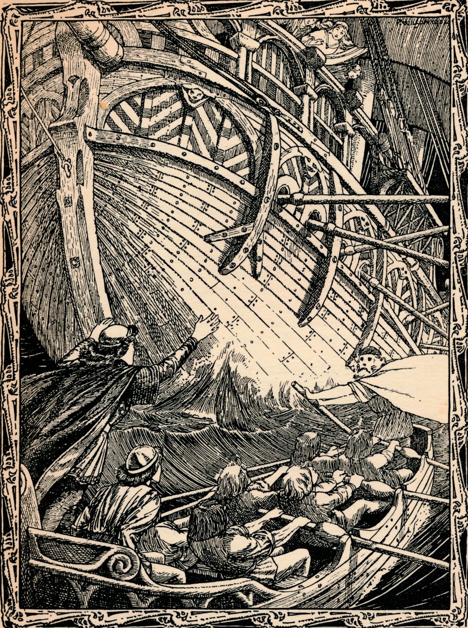 A fehér hajó, 1902 alkotó: Patten Wilson