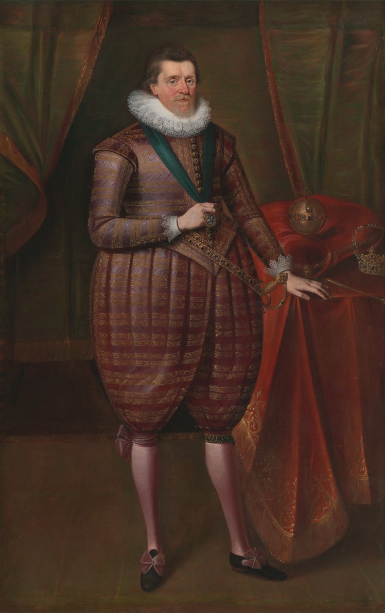 I. Jakab angol (VI. Jakab skót) alkotó: Paul van Somer