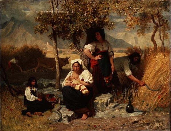 Az aratás alkotó: Paul Alfred de Curzon