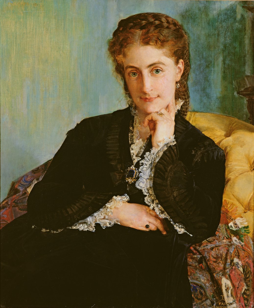 Madame Louis Cézard, 1871 alkotó: Paul Baudry