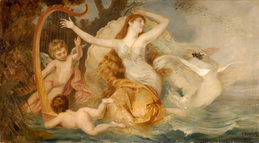 Leda és a hattyú alkotó: Paul Beckert