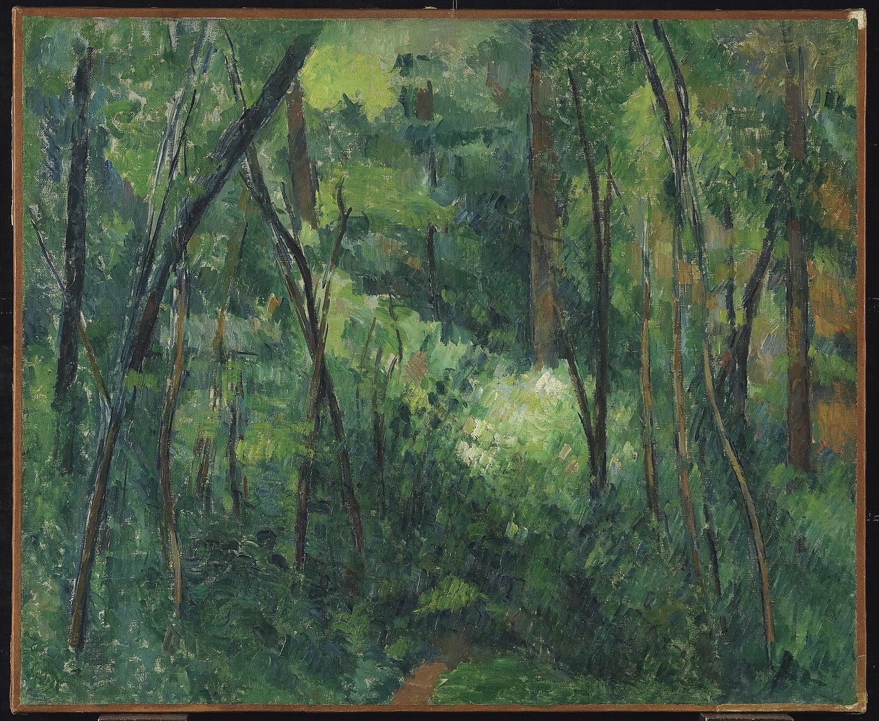 Erdő belseje, 1885 körül alkotó: Paul Cézanne