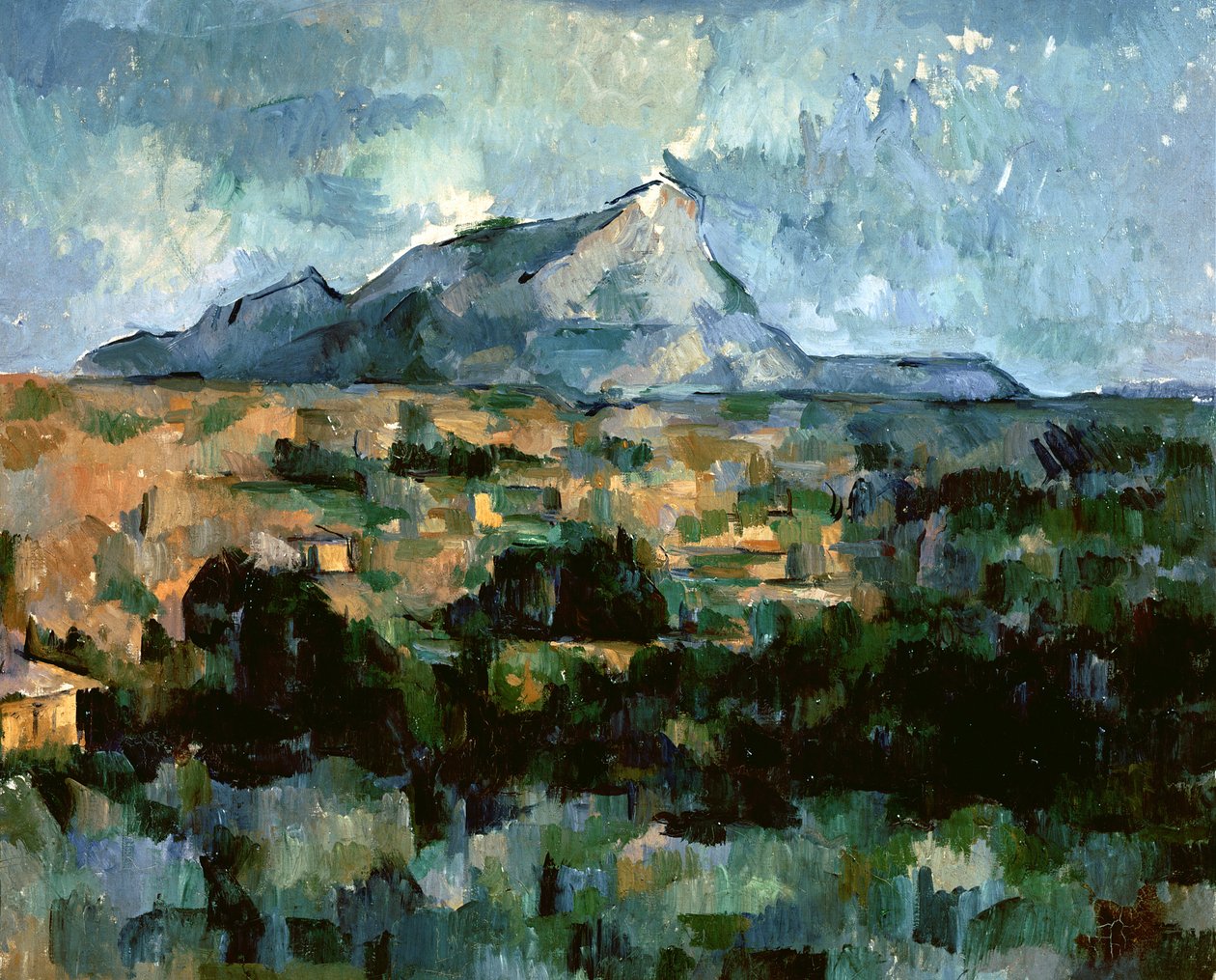 Montagne Sainte-Victoire, 1904-06 alkotó: Paul Cézanne