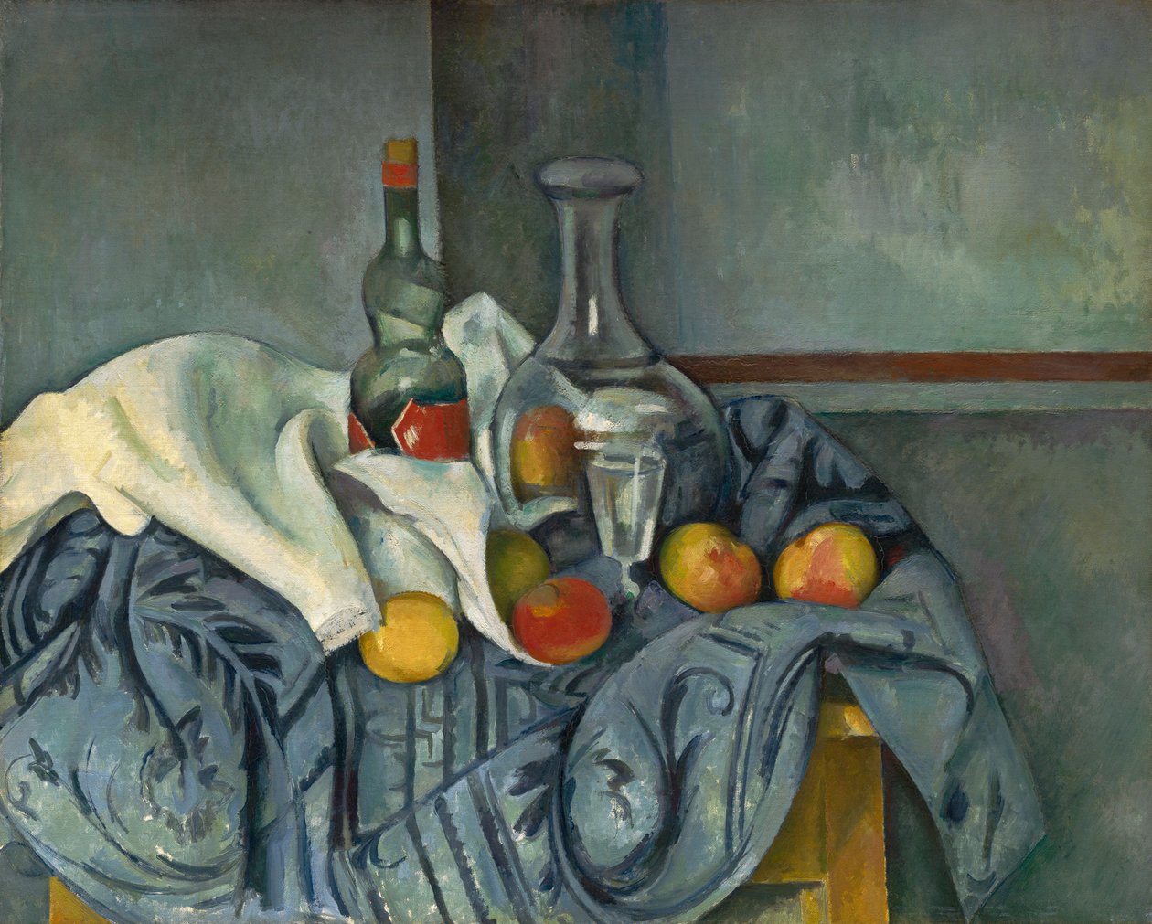 A borsmentás üveg, 1893-95 alkotó: Paul Cézanne