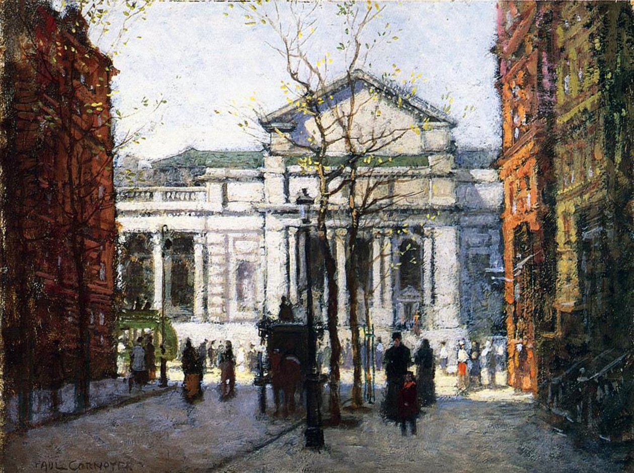 A New York-i Könyvtár alkotó: Paul Cornoyer