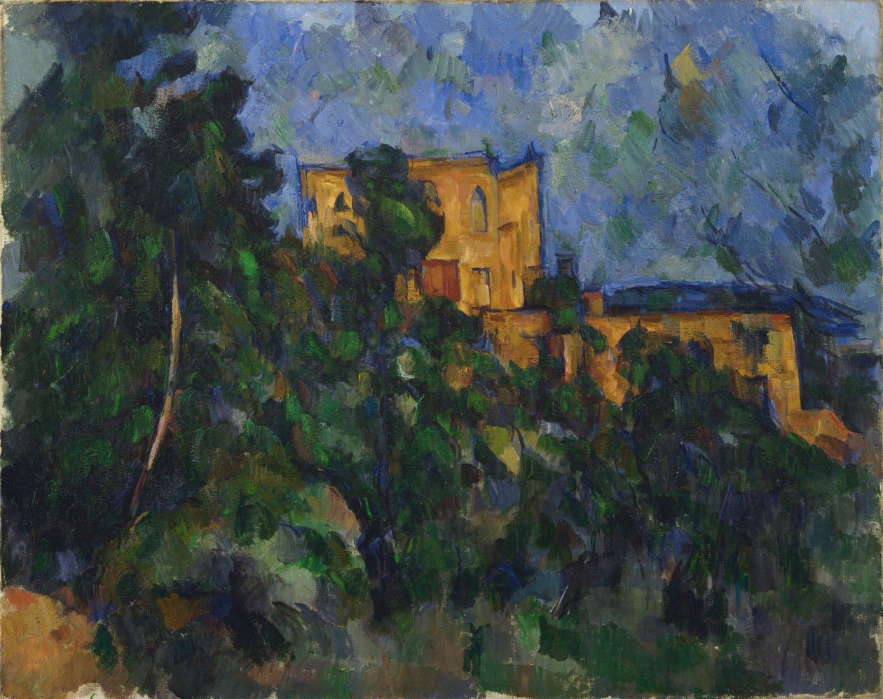 Fekete kastély alkotó: Paul Cézanne