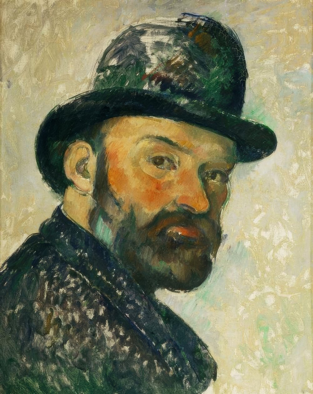 Cézanne kalappal (vázlat) alkotó: Paul Cézanne