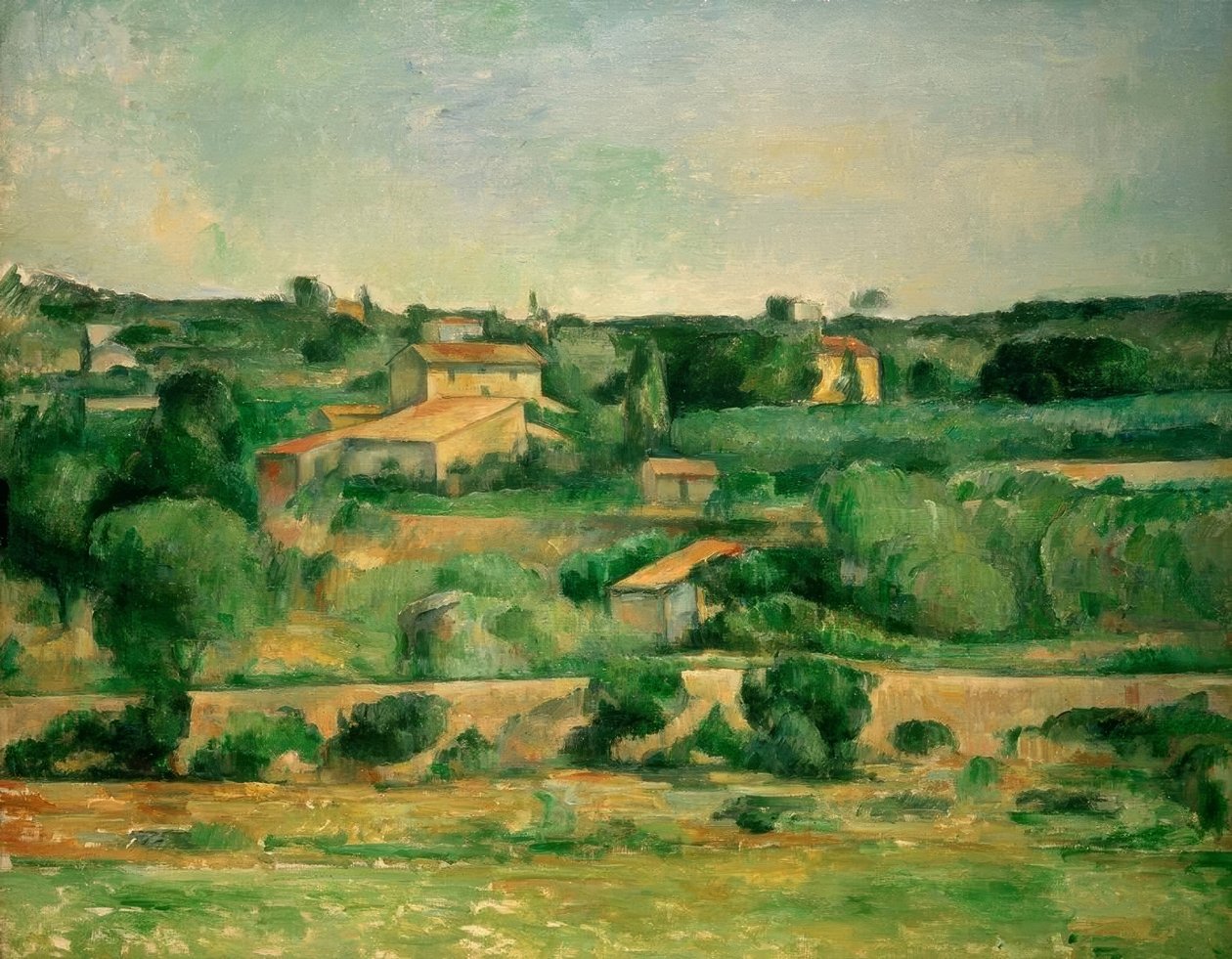 A Bellevue síkságon alkotó: Paul Cézanne