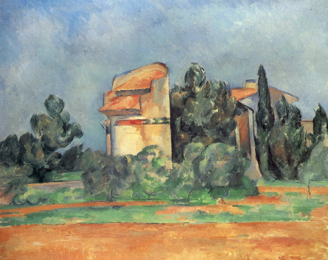 A galamb Bellevue -ban alkotó: Paul Cézanne