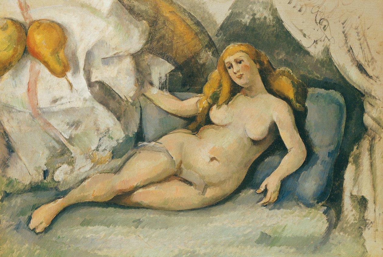Női akt a kanapén alkotó: Paul Cézanne