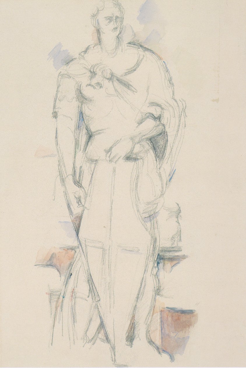 Szent György Donatello után alkotó: Paul Cézanne