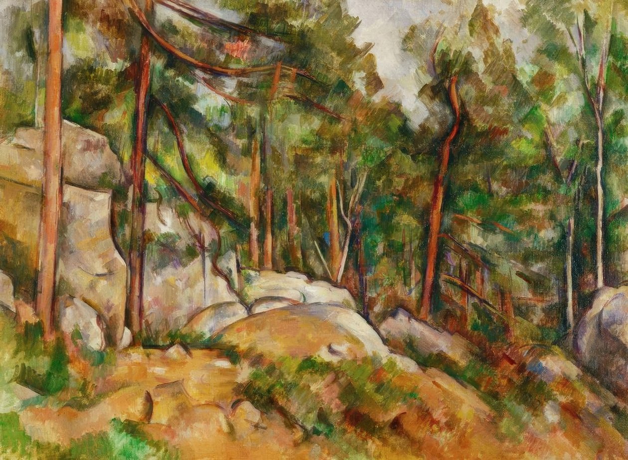 Erdő belső alkotó: Paul Cézanne