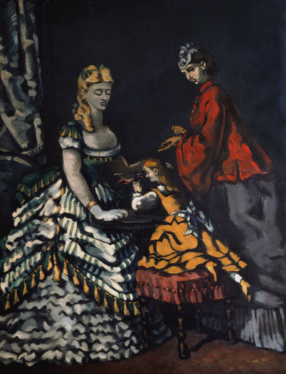 Belső jelenet alkotó: Paul Cézanne