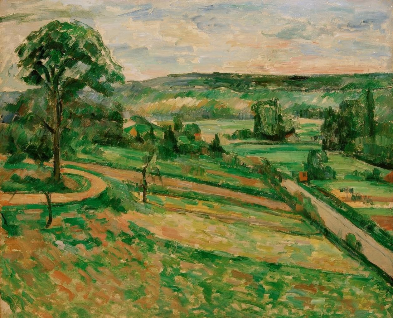 A fa a kanyarnál alkotó: Paul Cézanne