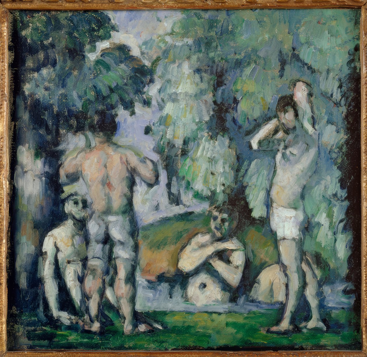 Az öt fürdőző alkotó: Paul Cézanne