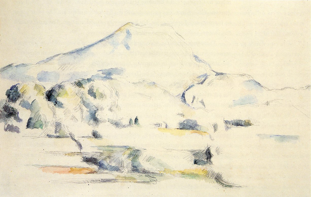 Mont Sainte-Victoire alkotó: Paul Cézanne
