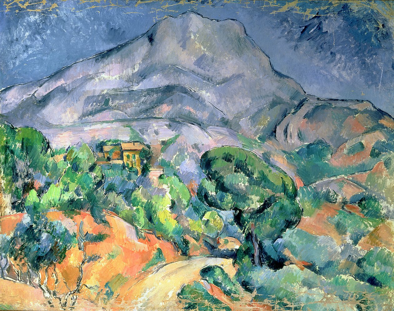 Mont Sainte-Victoire, 1900 alkotó: Paul Cézanne