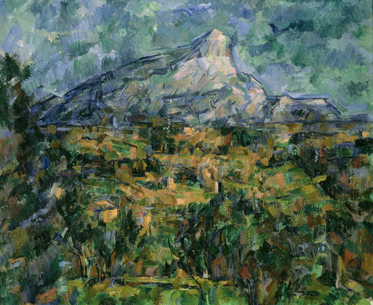 Mont Sainte-Victoire, 1904-05 alkotó: Paul Cézanne