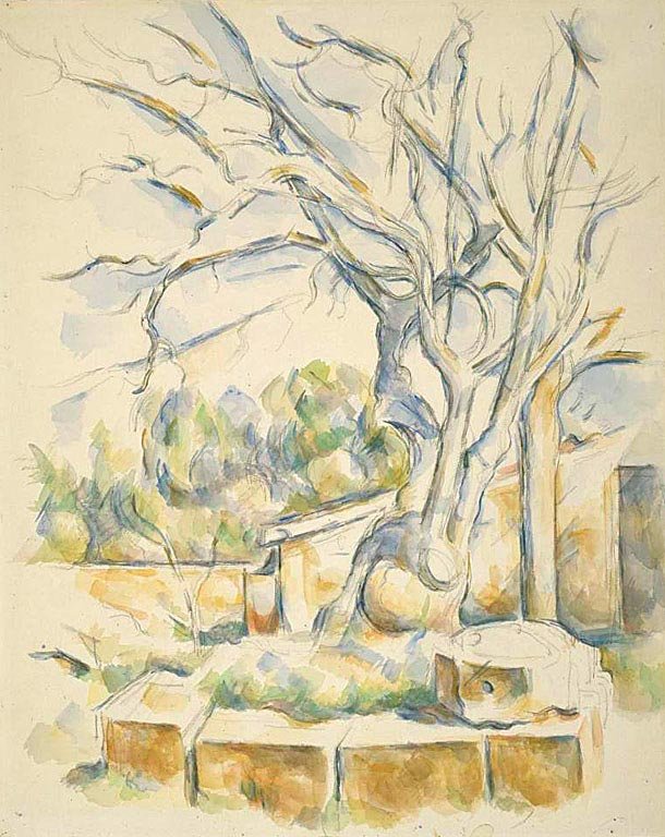 Pisztáciafa a Château Noirban alkotó: Paul Cézanne