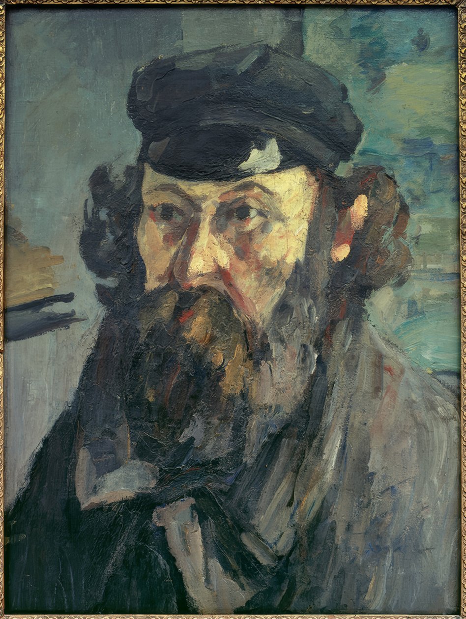 Cézanne-portré sapkával alkotó: Paul Cézanne