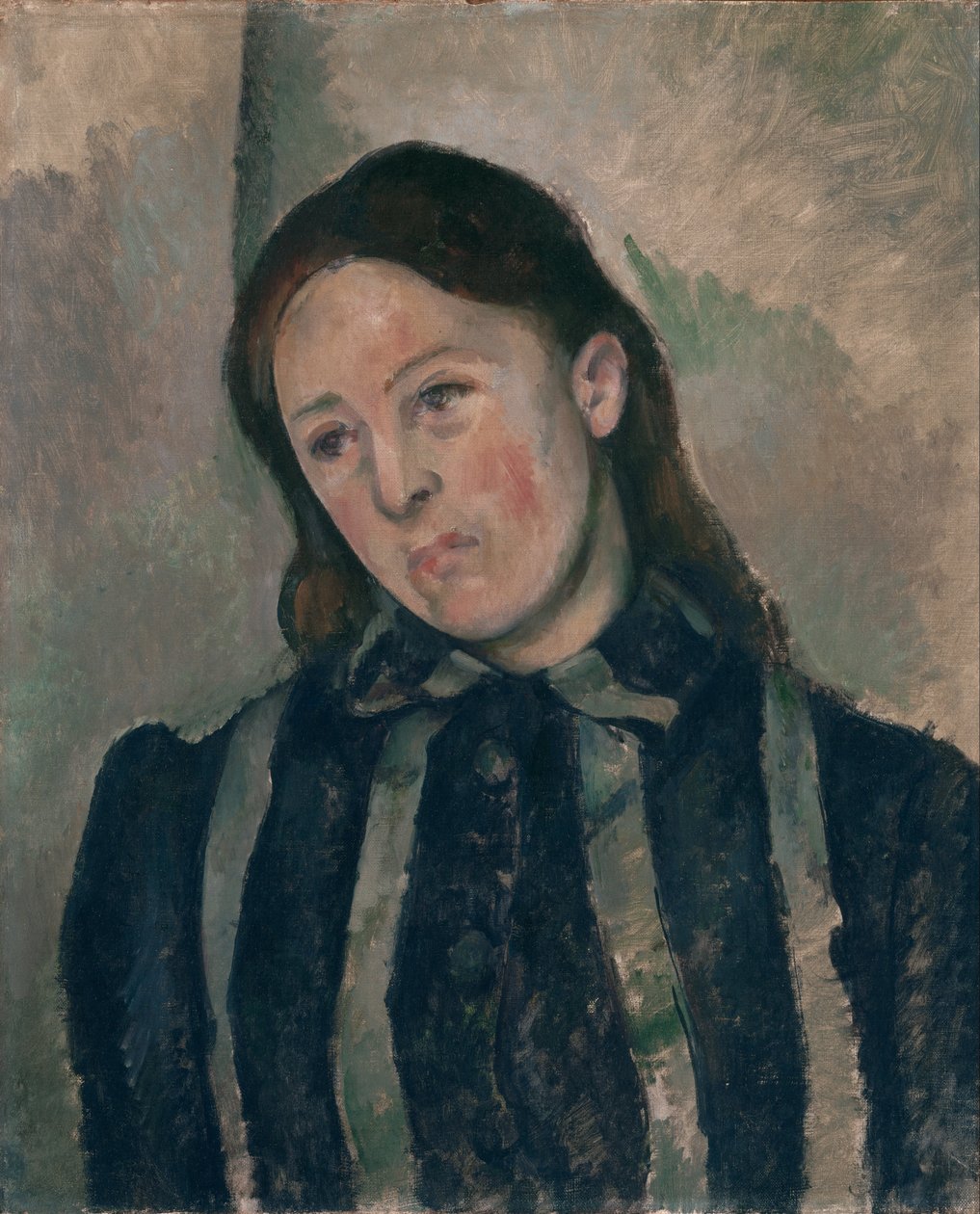 Madame Cézanne portréja alkotó: Paul Cézanne