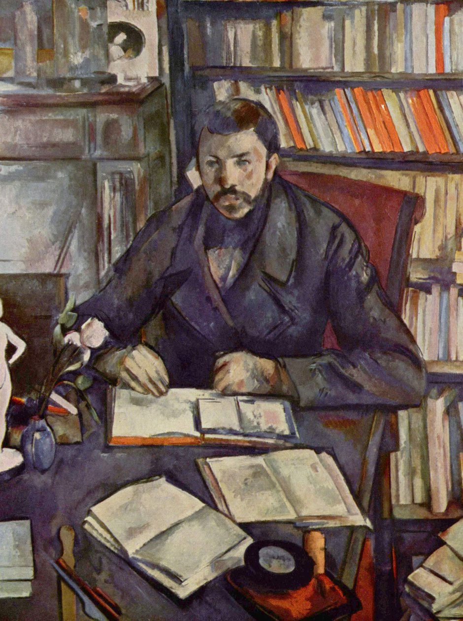 Portré Gustave Geffroy alkotó: Paul Cézanne