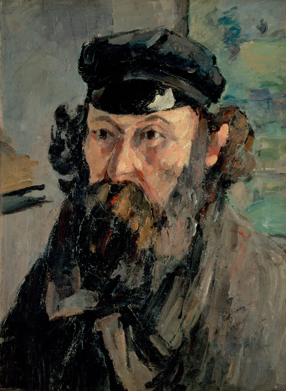 Önarckép egy casquette-ben alkotó: Paul Cézanne