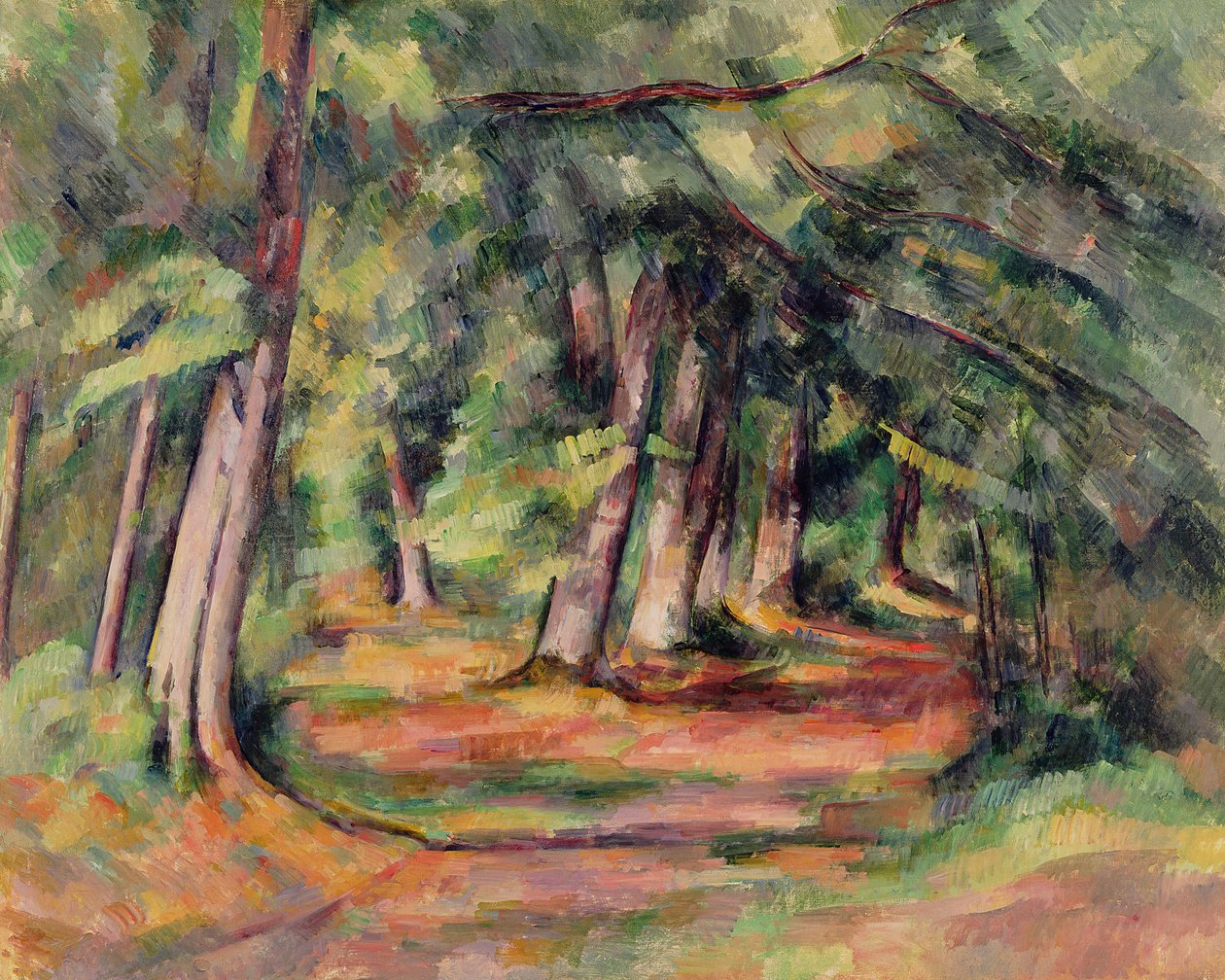 Aljnövényzet (Jas de Bouffan közelében) 1890-94 alkotó: Paul Cézanne