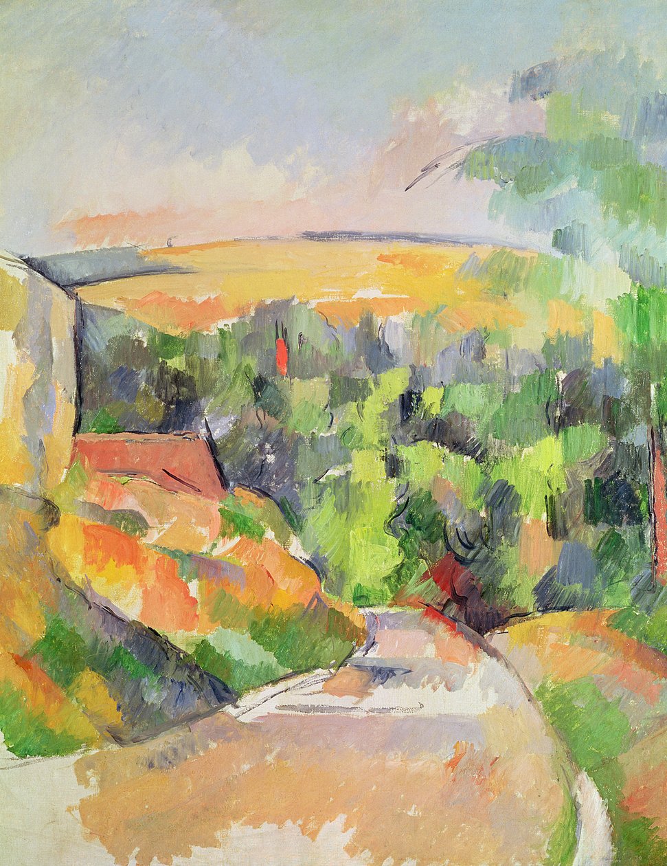 A kanyar az úton, 1900-06 alkotó: Paul Cézanne