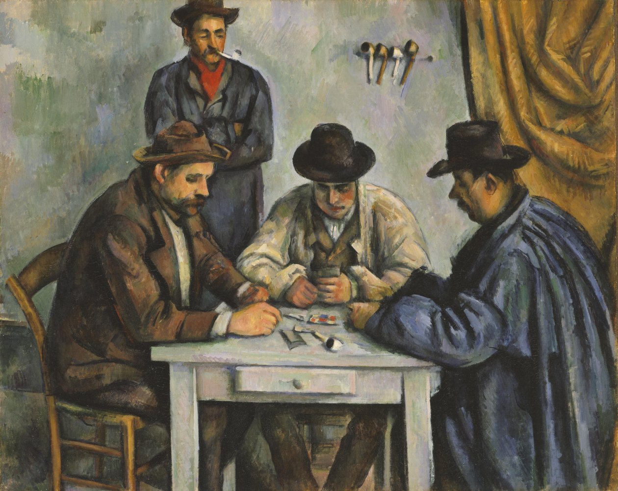 A kártyajátékosok alkotó: Paul Cézanne