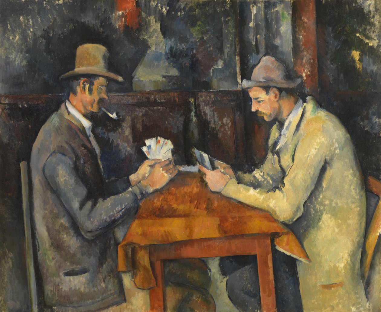 The Card Players, 1893-6 alkotó: Paul Cézanne