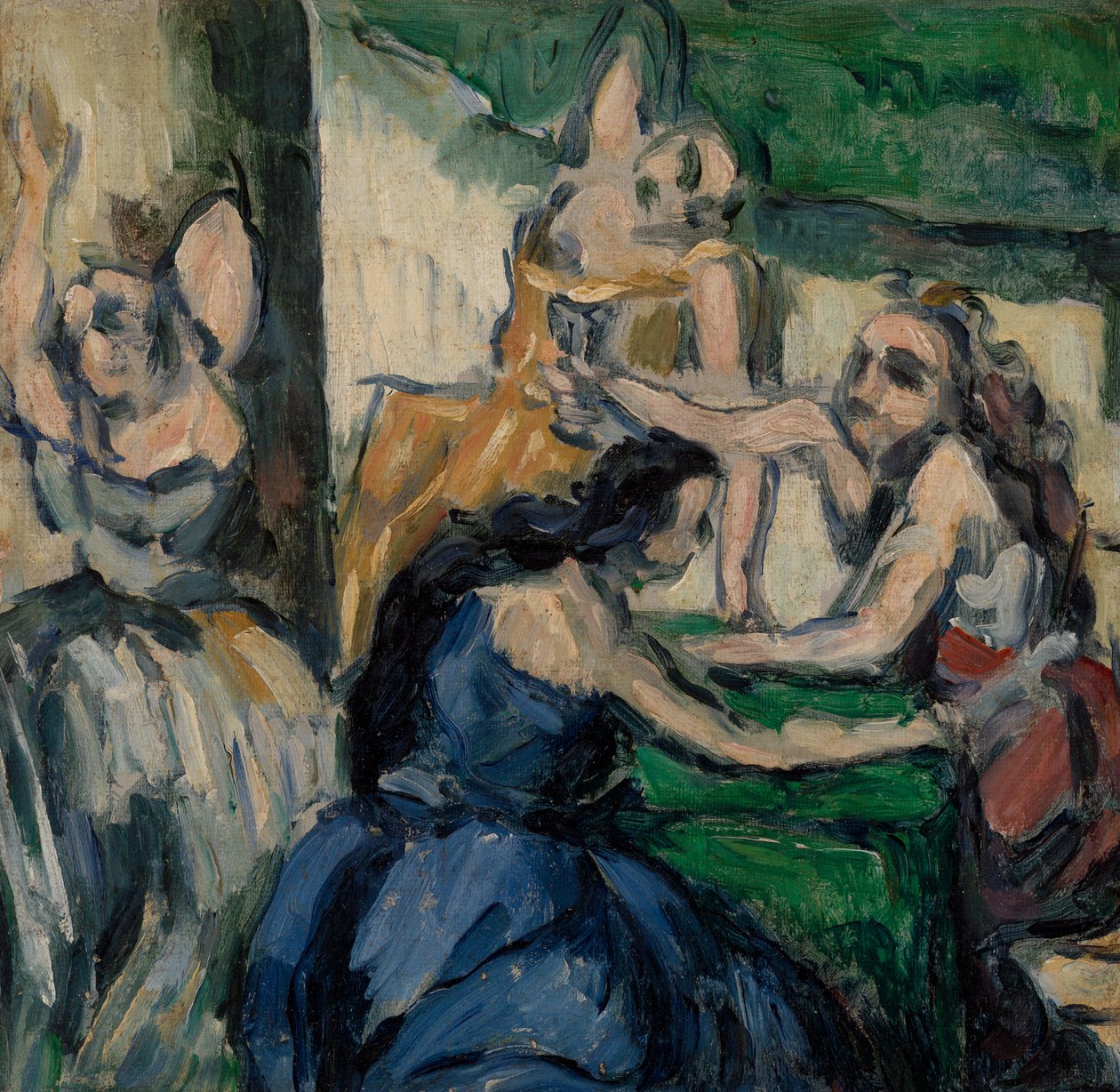 The Courtesans, 1867-68 körül alkotó: Paul Cézanne