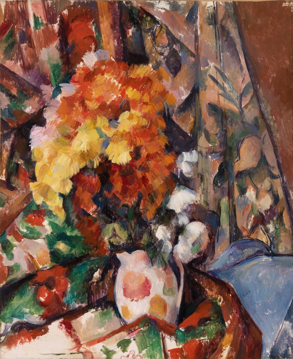 A virágos váza alkotó: Paul Cézanne