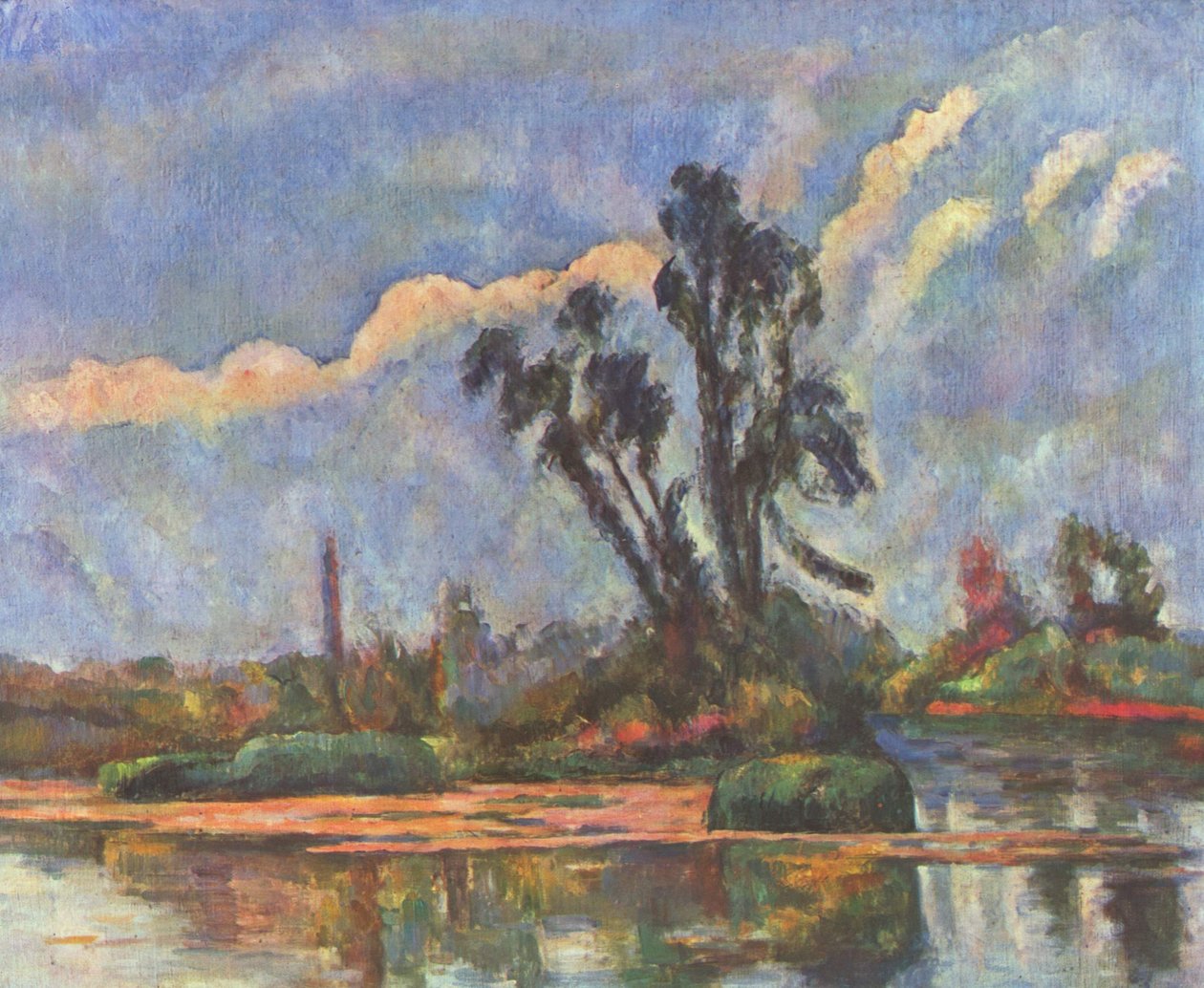 Bank az Oise alkotó: Paul Cézanne