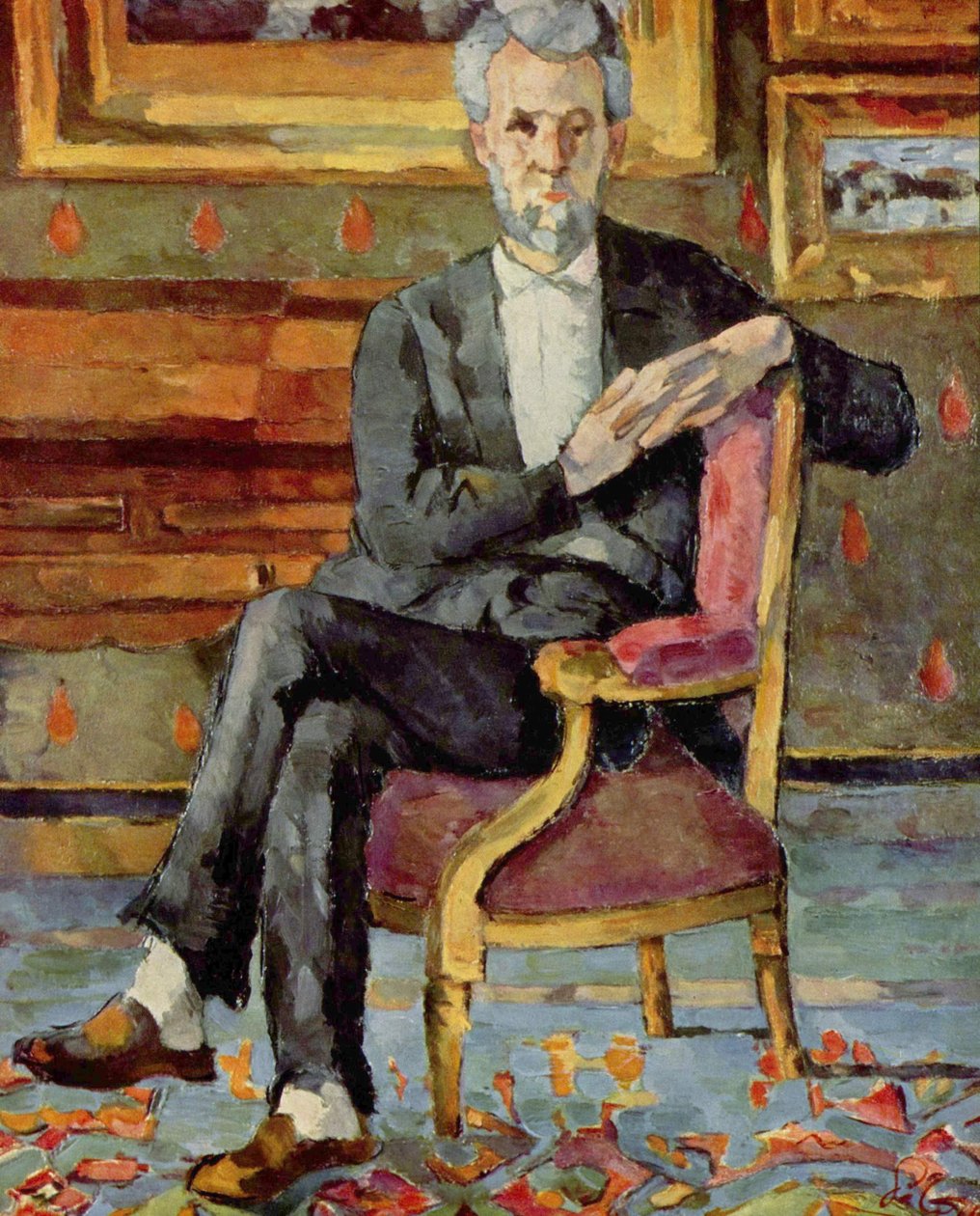 Victor Chocquet Ülve alkotó: Paul Cézanne