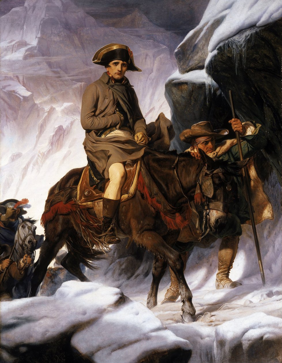 Napóleon átkelés az Alpokon alkotó: Paul Delaroche