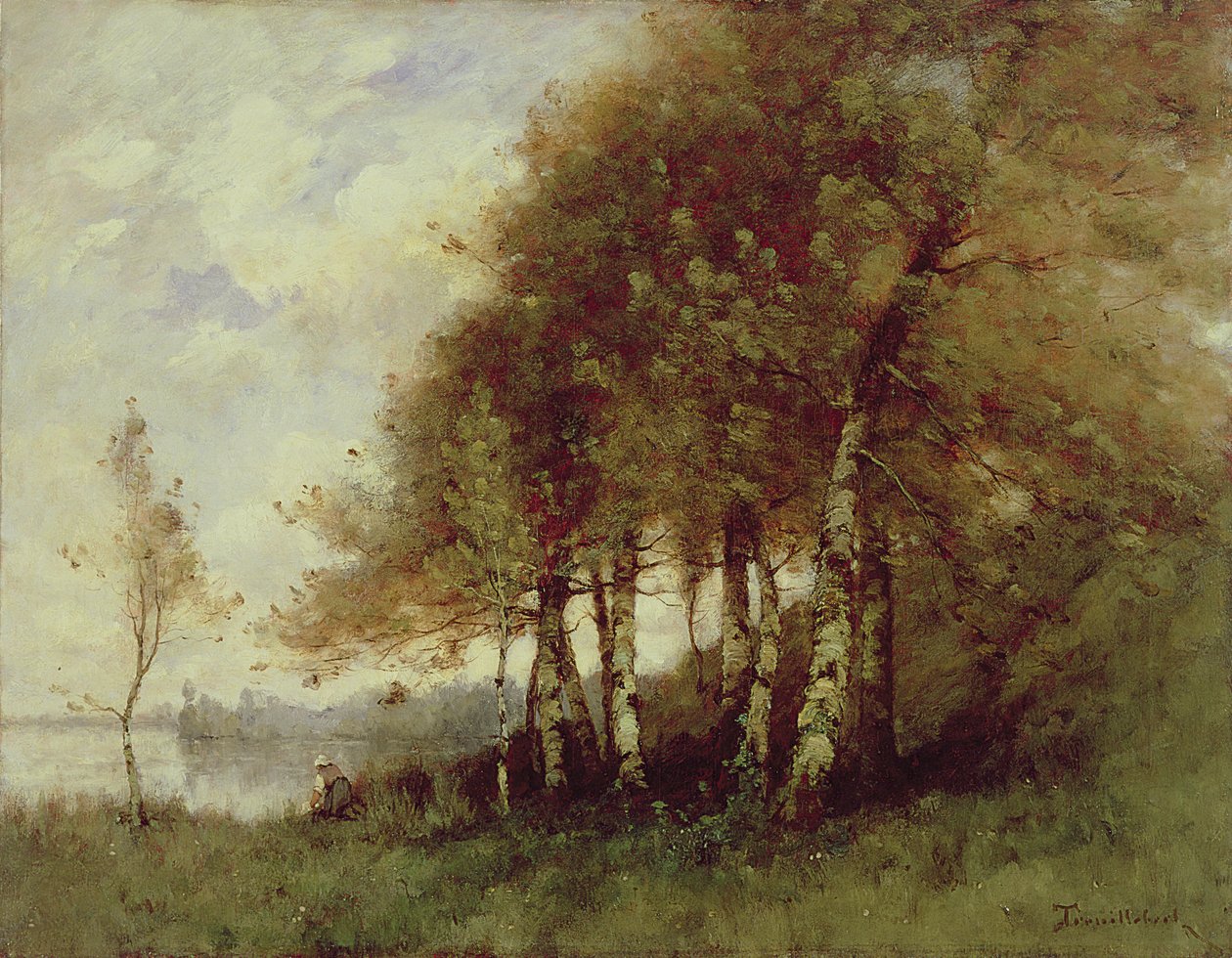 Tájkép alkotó: Paul Desire Trouillebert