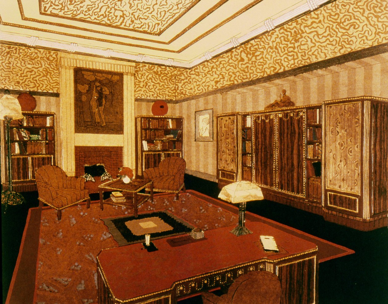 Iroda, 1924 alkotó: Paul Follot